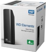 WD 4TB Elements External Hard Drive, Desktop HDD storage, USB 3.0 compatible,  WDBWLG0040HBK-EESN - Image 8