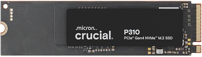 51iNNIdPqkL._AC_SX679_ Crucial P310 1TB SSD M.2 2280 NVMe PCIe Gen4 Internal SSD CT1000P310SSD801 - Image 1