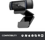 Logitech C920 HD Pro Webcam, Streaming
