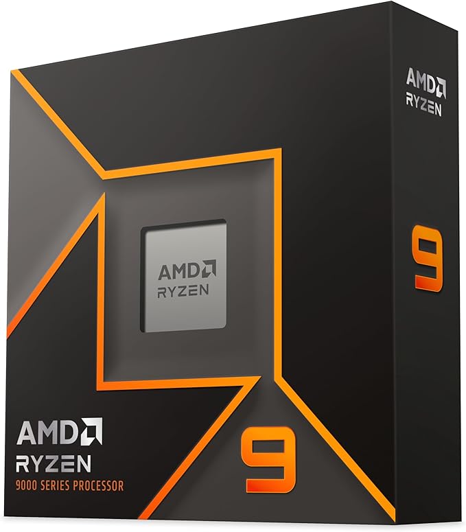 61dukbEGziL._AC_SX679_ AMD Ryzensets 9 9950X Processor (integrated radeon graphics, 16 Cores/32 Threads, 170 W DTP, AM5 Socket, 80MB Cache, Up to 5.7 GHz Frequency Boost, No Cooler) - Image 1