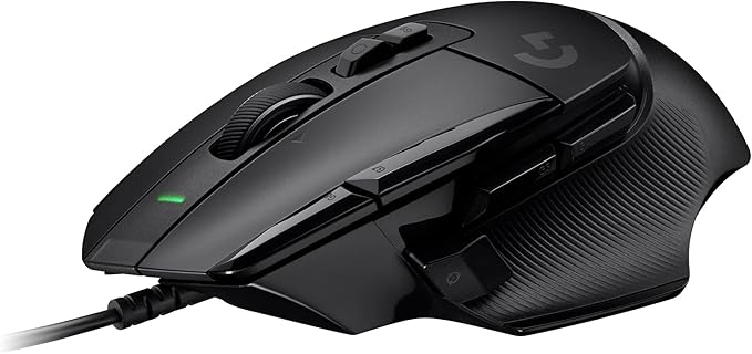61fjq9eujBL._AC_SX679_ Logitech G G502 X Wired Gaming Mouse - LIGHTFORCE hybrid optical-mechanical primary switches, HERO 25K gaming sensor, compatible with PC - macOS/Windows - Black - Image 1