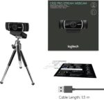 Logitech C922 Pro Stream Webcam, HD 1080p/30fps - Image 6