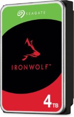 Seagate IronWolf, 4 TB, NAS, Internal Hard Drive, CMR 3.5