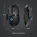 Logitech G502 LIGHTSPEED Wireless Gaming Mouse, 25K HERO - Image 2
