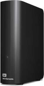 WD 8TB Elements External Hard Drive, Desktop HDD storage, USB 3.0 compatible, Fast WDBWLG0080HBK-EESN