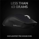 Logitech G PRO X SUPERLIGHT Wireless Gaming Mouse, made for esports HERO 25K Sensor, Ultra Lightweight 63g, Programmable Buttons, Up to 70h Battery - Image 10