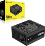 CORSAIR RM850x Fully Modular Low-Noise ATX Power Supply – ATX 3.1 Compliant – PCIe 5.1 Support – Cybenetics Gold Efficiency – Native 12V-2x6 Connector – Black - Image 2