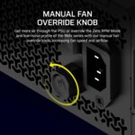 CORSAIR RM850x Fully Modular Low-Noise ATX Power Supply – ATX 3.1 Compliant – PCIe 5.1 Support – Cybenetics Gold Efficiency – Native 12V-2x6 Connector – Black - Image 4