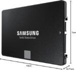 Samsung SSD 870 EVO, 2 TB, Form Factor 2.5 MZ-77E2T0B/EU - Image 3
