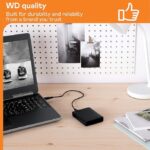 WD 6TB Elements portable external hard drive, USB 3.0, portable external storage, WDBHJS0060BBK-WESN - Image 6